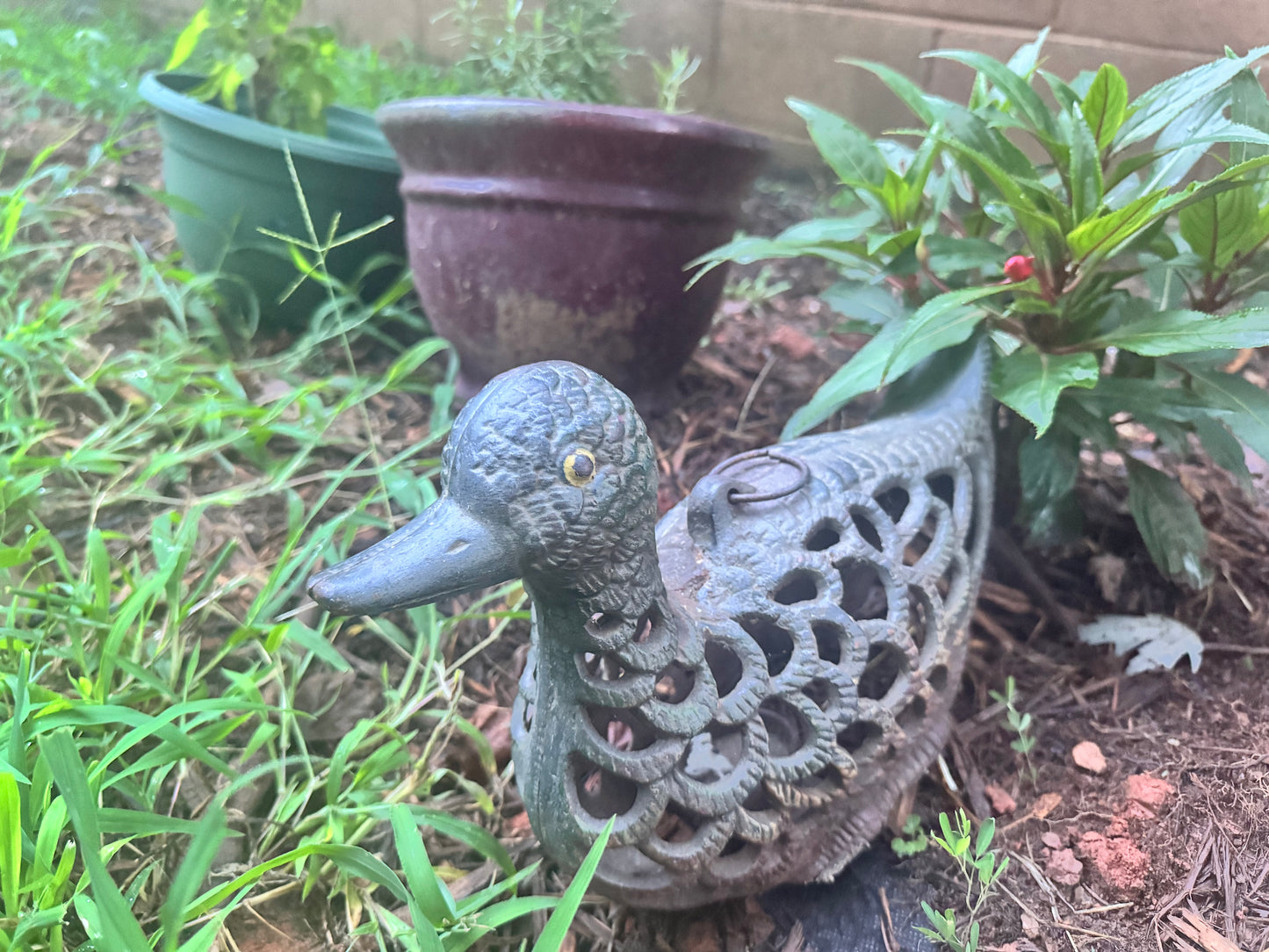 Japanese Duck Decoy Garden Lantern
